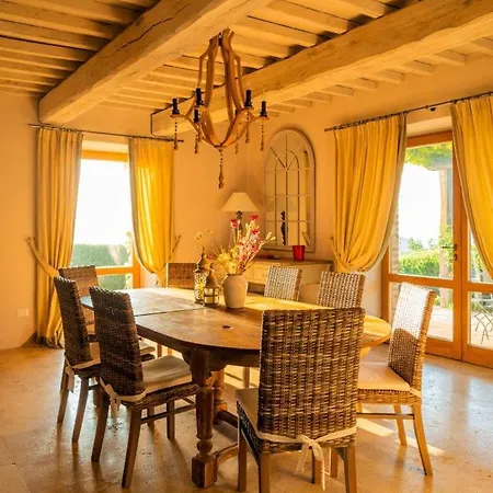 Villa Rustic Santa Croce With Panorama View Pierantonio