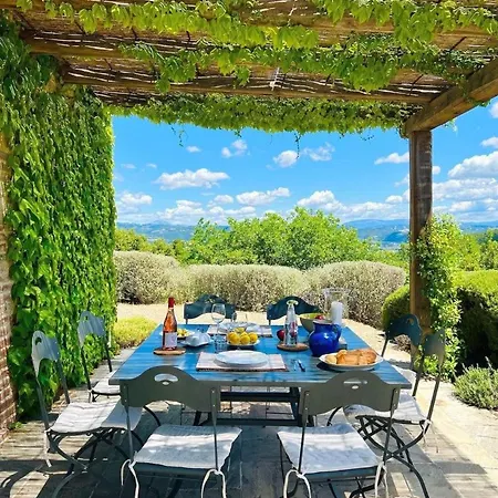 Villa Rustic Santa Croce With Panorama View *