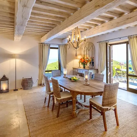 Rustic Santa Croce With Panorama View Villa Pierantonio